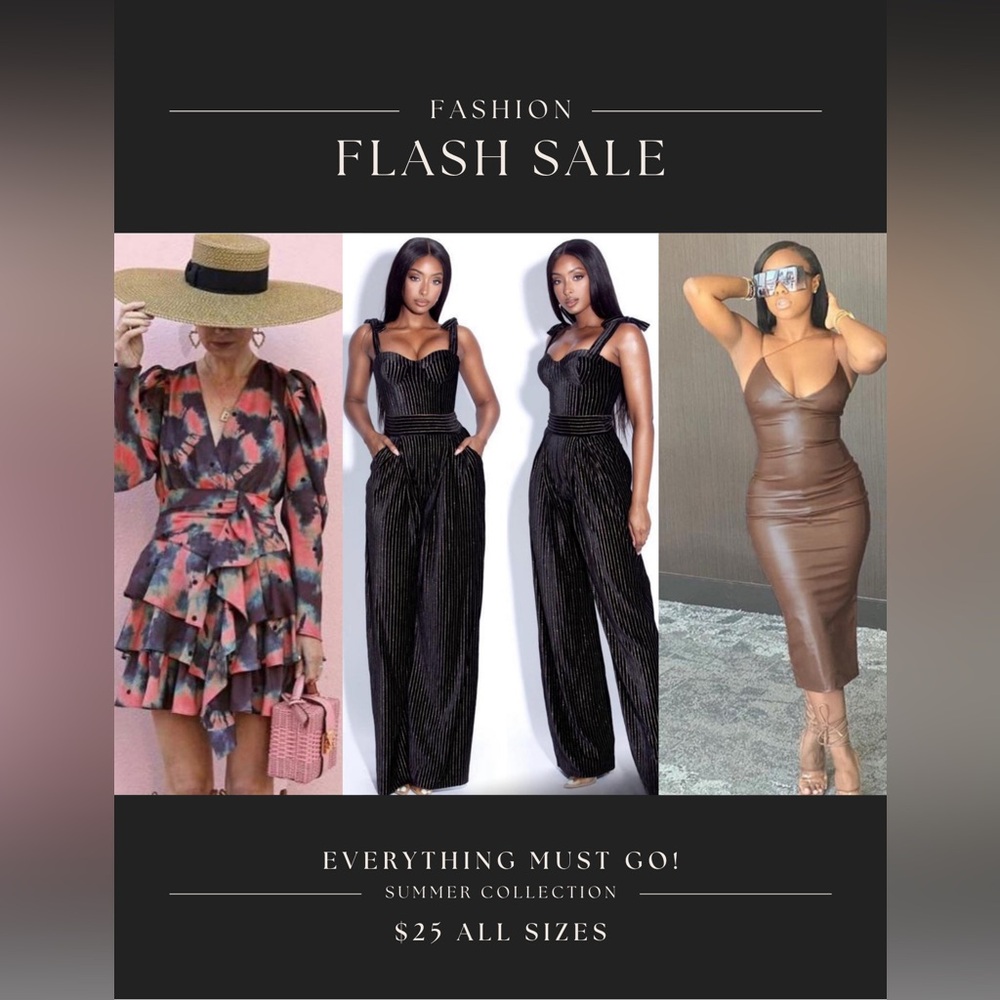 Everything Must Go: Multiple style dresses